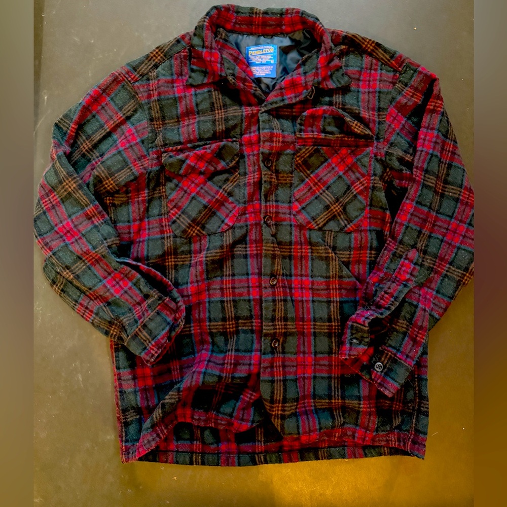 Pendleton Wool Long Sleeve Button-Down - image 1